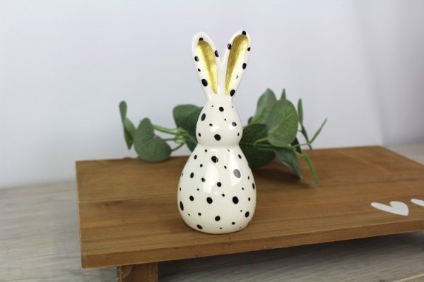 Bunny with Black Spots