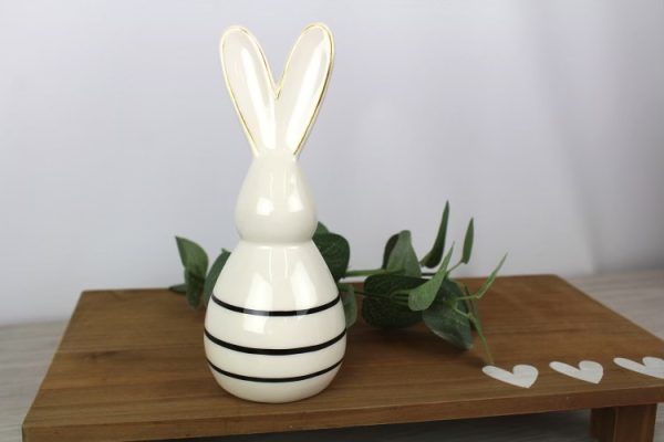 Bunny with Black Stripes